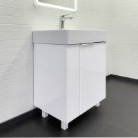 Тумба с раковиной Comforty Асти 60 см 00-00019247 напольная белая