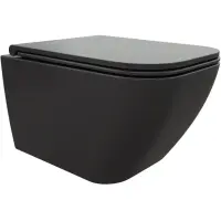 Унитаз Ceruttispa Mimi CT8920 подвесной безободковый с сиденьем микролифт