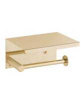 Держатель туалетной бумаги Boheme Uno 10971-G золото глянцевое