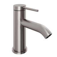 Смеситель для раковины Abelsberg Fluida ERF22001BN титан брашированный