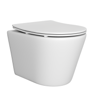 Унитаз Abelsberg Element ELC70701WH подвесной безободковый с микролифтом