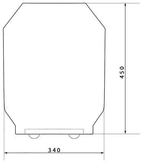 Крышка-сиденье Caprіgo Tempo-47 G-007 с микролифтом
