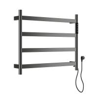 Полотенцесушитель электрический Wonzon & Woghand Essen WW-A404-GM подвесной темный графит брашированный