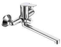 Смеситель для ванны с душевой лейкой Voda Wave WA20 хром