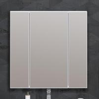 Зеркальный шкаф без подсветки 80x14,6 см Opadiris Арабеско 00-00005351 белый Зеркальный шкаф без подсветки 80x14,6 см Opadiris Арабеско 00-00005351 белый