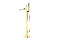 Напольный смеситель  BelBagno UNO UNO-FMT-ORO золото Напольный смеситель  BelBagno UNO UNO-FMT-ORO золото