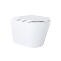 Унитаз Azario Teramo AZ-0053 подвесной безободковый с микролифтом