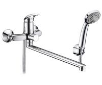 Смеситель для ванны с душевым гарнитуром WasserKRAFT Isen 2602L хром глянцевый