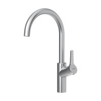 Смеситель для кухонной мойки Damixa Eclipse 310720400 никель матовый