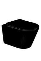 Унитаз Boheme Avva 973-SET-B подвесной с микролифтом