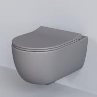 Унитаз безободковый Ambassador Abner 103T20301R серый матовый Унитаз безободковый Ambassador Abner 103T20301R серый матовый