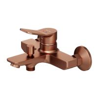 Смеситель для ванны Am.Pm X-Joy F85A10044 розовое золото матовый