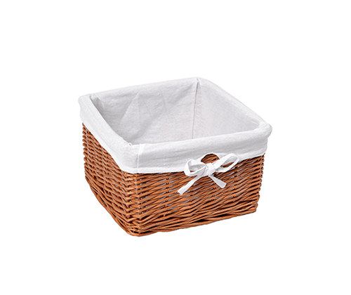 Плетеная корзина 26х26х16 WasserKRAFT Dinkel WB-580-S
