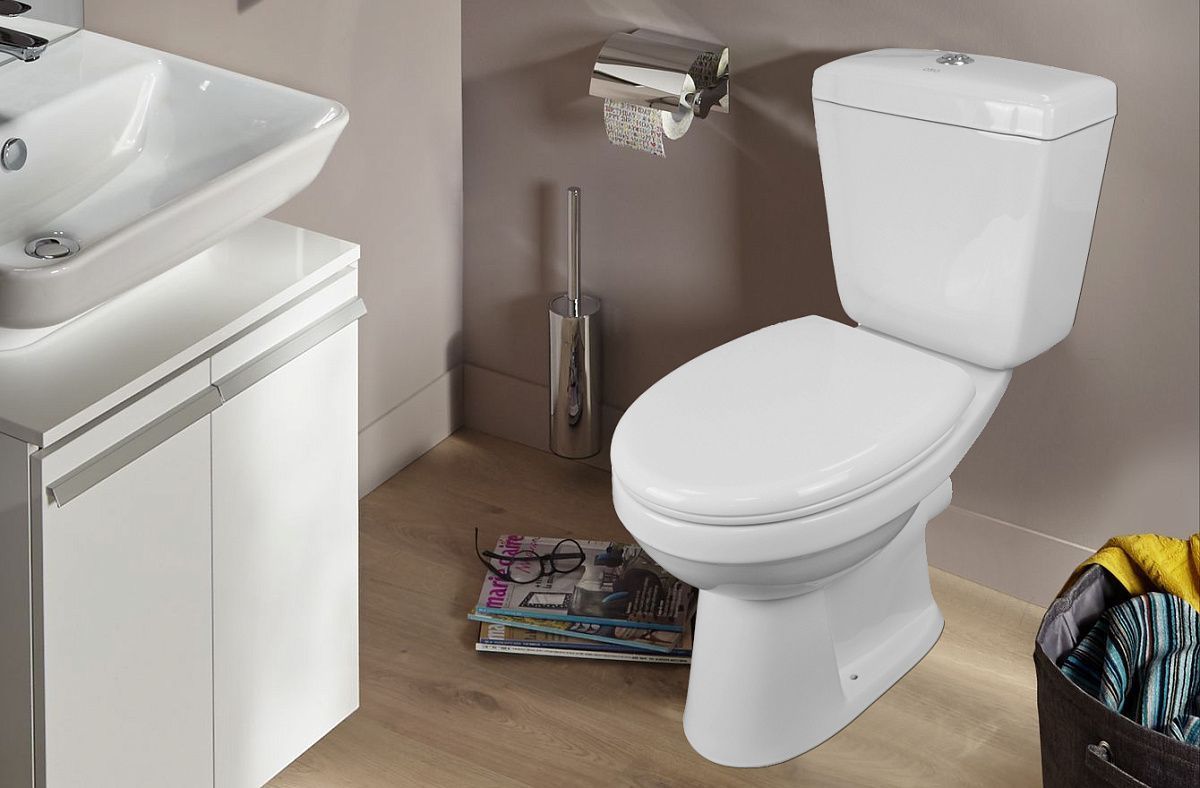 Унитаз-компакт с бачком и сиденьем микролифт Creo Ceramique PROJECT PR1002S+PR1005D+C257SPR1001S Унитаз-компакт с бачком и сиденьем микролифт Creo Ceramique PROJECT PR1002S+PR1005D+C257SPR1001S