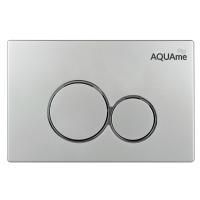 Панель смыва для инсталляции AQUAme AQM4101S сатиновая Панель смыва для инсталляции AQUAme AQM4101S сатиновая