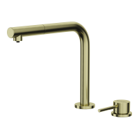 Смеситель для кухни Omoikiri Nara 2 Plus-S 4994487 светлое золото