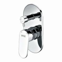 Встраиваемый смеситель WasserKRAFT Donau 5341 хром глянцевый универсальный