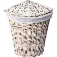 Корзина для белья WasserKRAFT Vils WB-560-M белая
