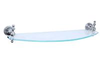 Полка для ванной Boheme Brillante 10436 хром глянцевый