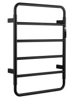 Полотенцесушитель электрический Wonzon & Woghand Wismar WW-AL201-MB подвесной черный матовый