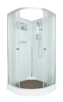 Душевая кабина DTO D09 профиль хром