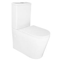 Унитаз-компакт Azario Conto AZ-T005BR безободковый с микролифтом