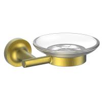 Мыльница Wonzon & Woghand Simple WW-6522-BG золото брашированная