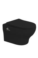 Унитаз Boheme Fiore 978-SET-2-B подвесной с микролифтом