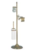 Стойка для ванной Boheme Medici 10613 бронза глянцевая