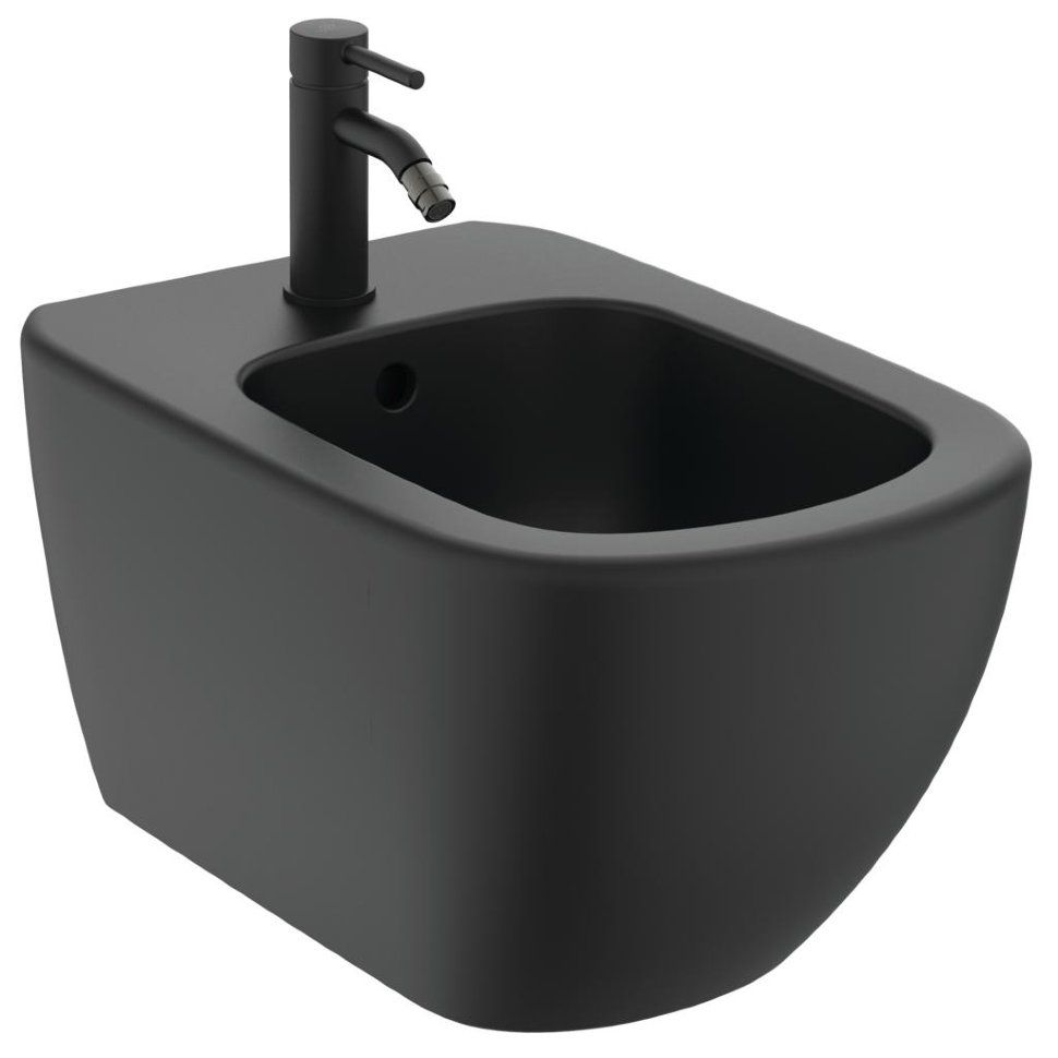Подвесное биде с отверстием под смеситель Ideal Standard TESI T3552V3 Подвесное биде с отверстием под смеситель Ideal Standard TESI T3552V3
