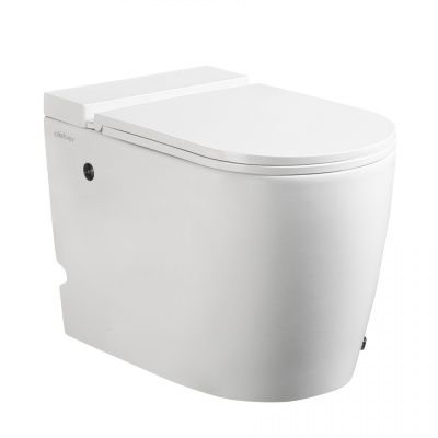 Унитаз Abber Bequem AC1114P приставной с импульсным смывом с микролифтом