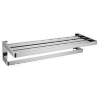 Полка для полотенец 60x21x13 см ABBER Westen AA1758 хром Полка для полотенец 60x21x13 см ABBER Westen AA1758 хром
