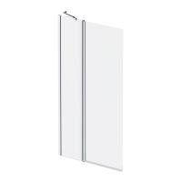 Стеклянная шторка для ванны AM.PM Gem 80x140 W90BS-D3W5-140CT профиль хром