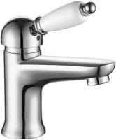 Смеситель с донным клапаном Caprigo Adria Uno 02-522-crm для раковины хром глянцевый