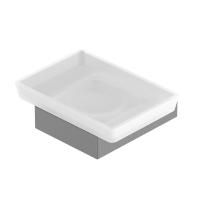 Мыльница подвесная  Cezares SLIDER SLIDER-SODS-IN хром матовый Мыльница подвесная  Cezares SLIDER SLIDER-SODS-IN хром матовый