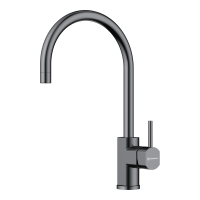 Смеситель для кухни Omoikiri Wakayama 4994290 вороненая сталь