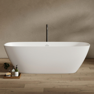 Ванна из искусственного камня Abber 165x70 см AS9632