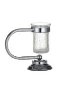 Стакан для зубных щеток Boheme Murano 10911-CR хром глянцевый