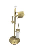 Стойка для ванной Boheme Hermitage 10338 бронза глянцевая