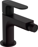 Смеситель для биде Hansgrohe Rebris S 72212670 черный матовый Смеситель для биде Hansgrohe Rebris S 72212670 черный матовый