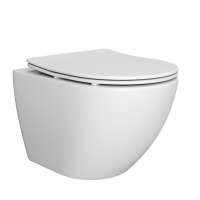Унитаз Abelsberg Arcade ARC60801WH подвесной безободковый с микролифтом