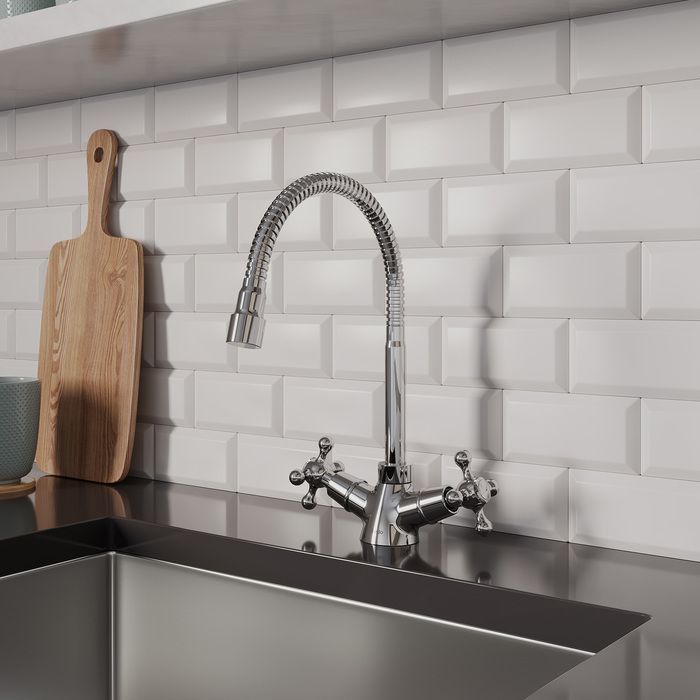 Смеситель для кухни с гибким изливом MILARDO Duplex DUPSB0FM05 Смеситель для кухни с гибким изливом MILARDO Duplex DUPSB0FM05