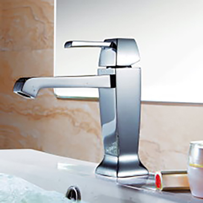 Смеситель с донным клапаном Caprigo Diamante 50-020-crm для раковины хром глянцевый