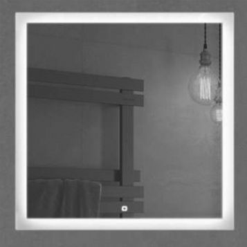 Зеркало COMFORTY Гиацинт-80 LED-подсветка сенсор 800x800 00-00001281CF Зеркало COMFORTY Гиацинт-80 LED-подсветка сенсор 800x800 00-00001281CF