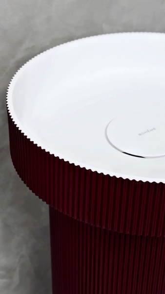 Пьедестал для раковины Armadi Art Sole 801-Base-Rib-BUR