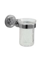 Стакан для зубных щеток Boheme Murano 10904-W-CR хром глянцевый