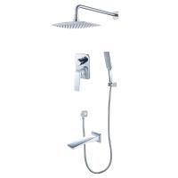 Смеситель для ванны и душа Lemark Allegro LM5922CW встраиваемый Смеситель для ванны и душа Lemark Allegro LM5922CW встраиваемый
