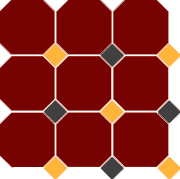 Гранит керамический 30x30 см TOP CER OCTAGON NEW OCT20DOT21/14-B красный