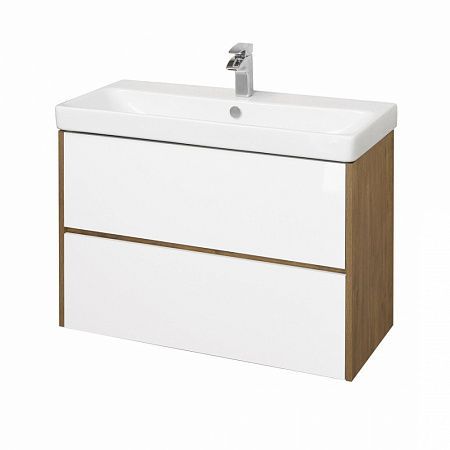 Тумба под раковину Aquaton Сканди 90 белая дуб рустикальный 1A251901SDZ90 Тумба под раковину Aquaton Сканди 90 белая дуб рустикальный 1A251901SDZ90