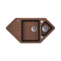 Мойка угловая 96х50х21 см IDDIS Vane G V36C965i87 коричневый Мойка угловая 96х50х21 см IDDIS Vane G V36C965i87 коричневый
